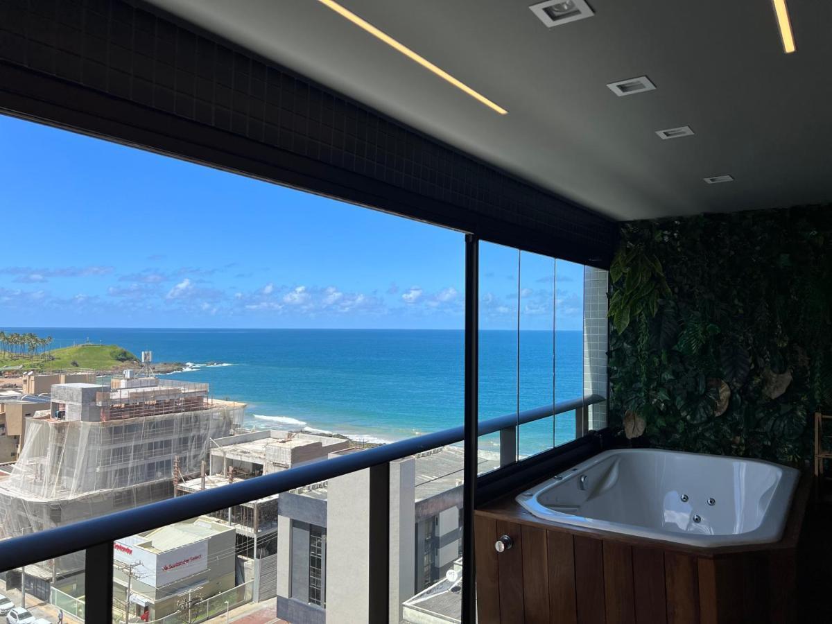 Апартаменты #1 Sofisticado Loft Vista Mar - Farol Da Barra Сальвадор Экстерьер фото